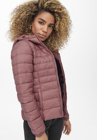 ONLY ONLTAHOE HOOD JACKET - Lett jakke - withered rose