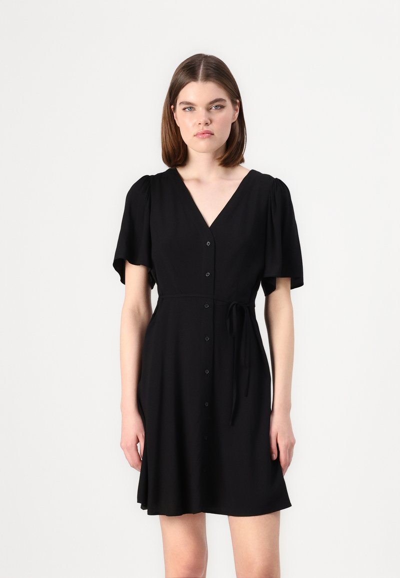 Vero Moda - VMALBA SHORT DRESS - Day dress - black, Enlarge