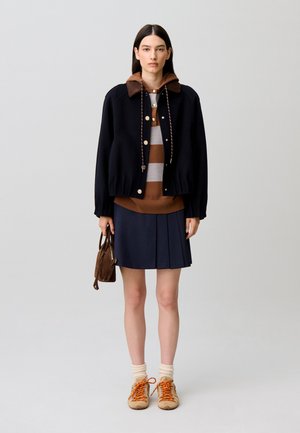 Claudie Pierlot, WOVEN JACKET - Giacca leggera - marine