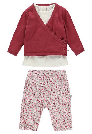 SET - Kardigan - pink mix