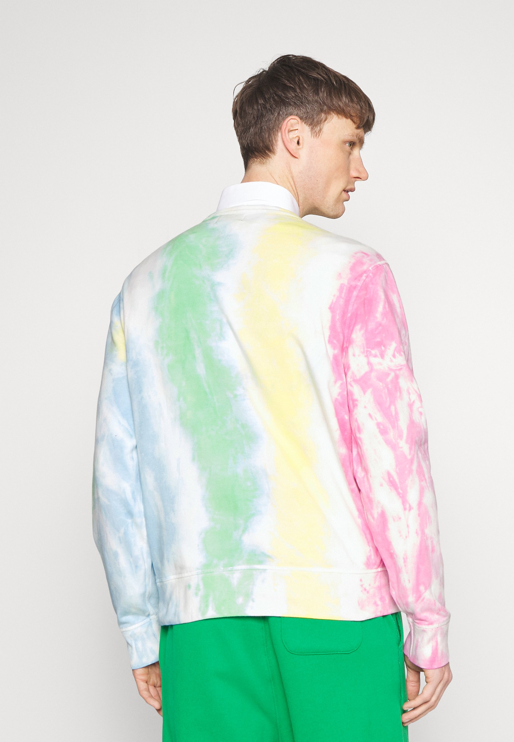 Polo Ralph Lauren TIE-DYE FLEECE SWEATSHIRT - Sudadera - tie dye  multi/multicolor - Zalando.es