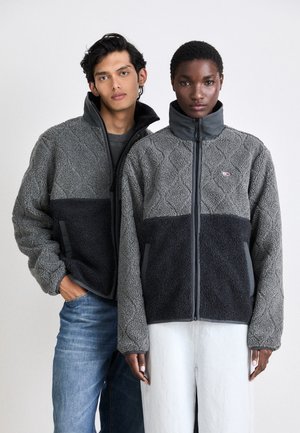 ESSENTIAL JACKET UNISEX - Fleece jacket - black