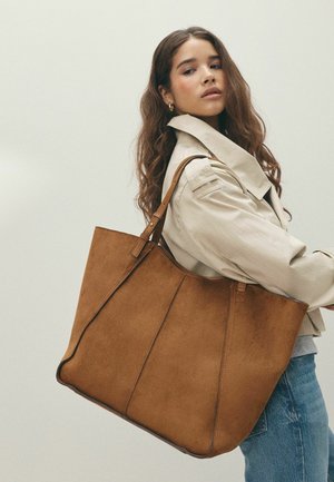 Next, Shopping Bag - tan brown