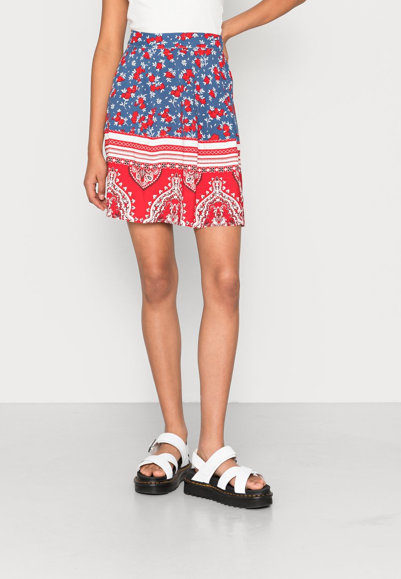 Damen Jeansröcke | Vila VIAYA SKIRTMinirockmazarine bluered/blau - LE77235 Damen Jeansröcke | Vila VIAYA SKIRTMinirockmazarine bluered/blau - LE77235