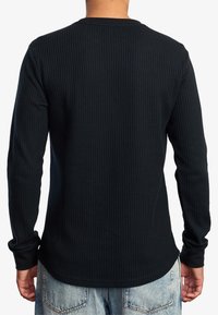 RVCA RECESSION COLLECTION - THERMIQUE - Stickad tröja - blk
