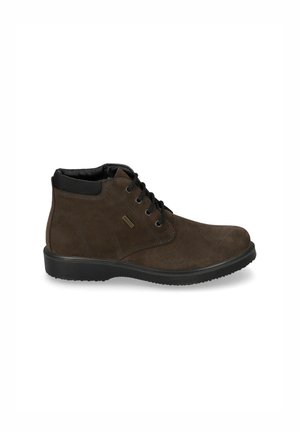 Stivaletti stringati - marrone