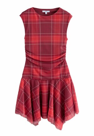 Next SHORT SLEEVE - Jurk - red check