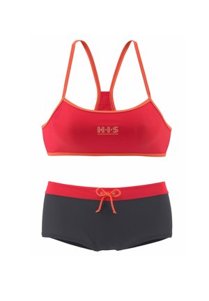 Bikini - grau-orange