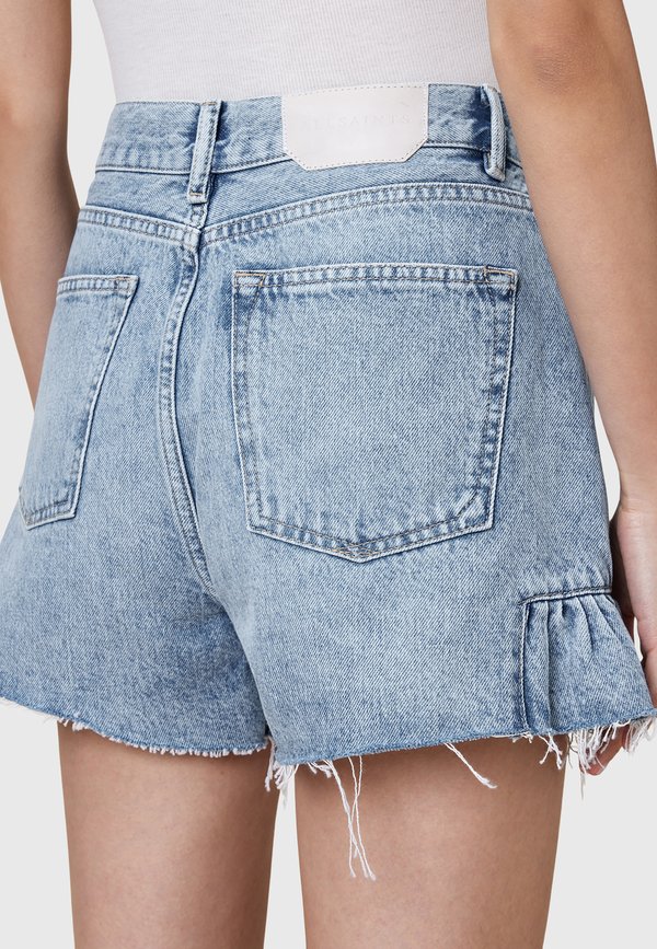 ELIANA - Denim shorts - light indigo2