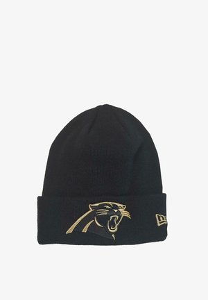New Era CAROLINA PANTHERS NFL ESSENTIAL METALLIC LOGO - Beanie - schwarz