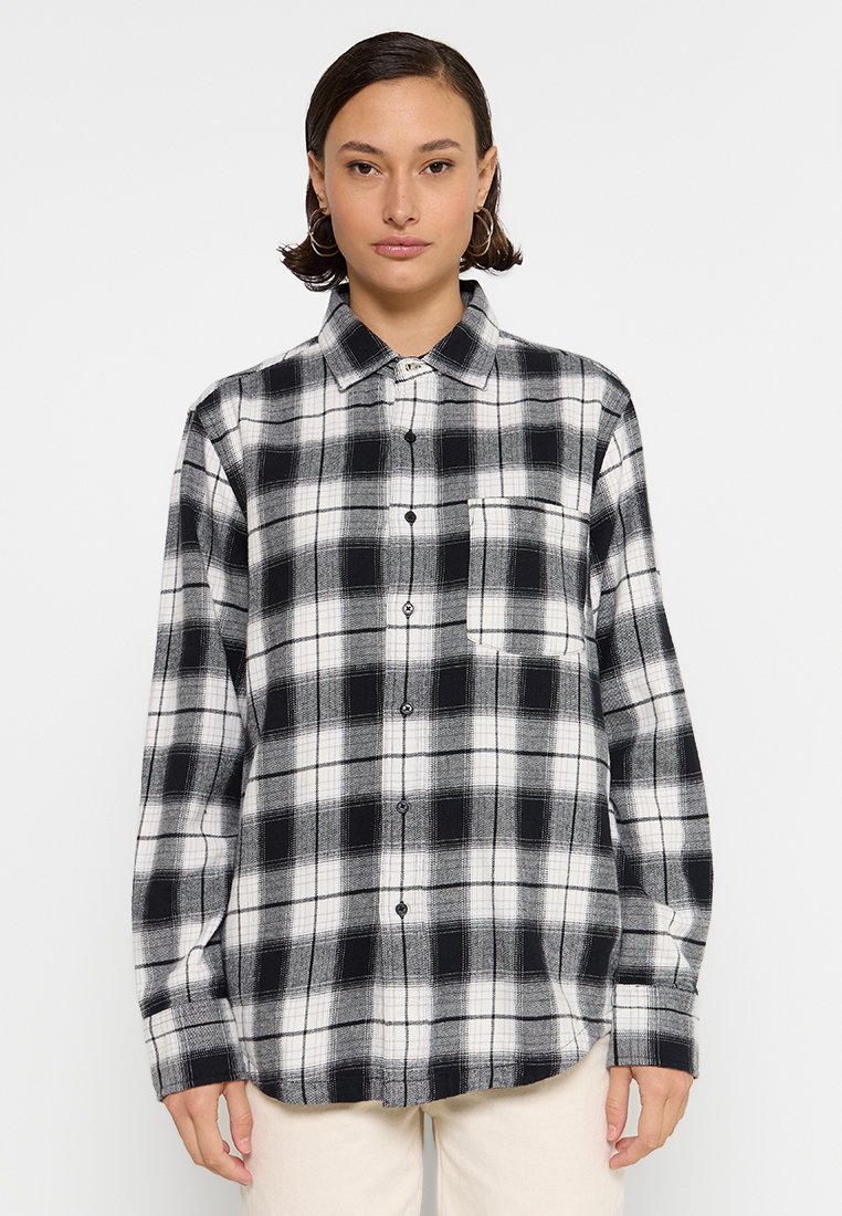 Replay Overhemdblouse zwart