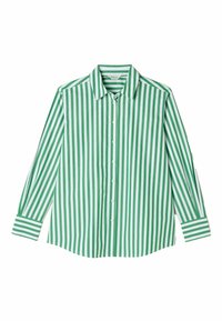 Unselected, green & white stripe