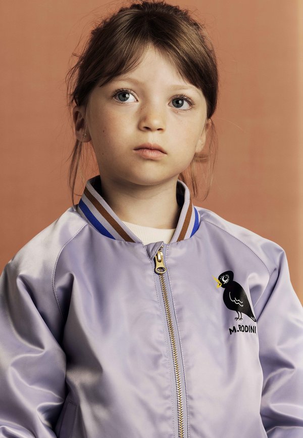 BIRDS LIGHTWEIGHT BASEBALL JACKET UNISEX - Bomberjacke - purple