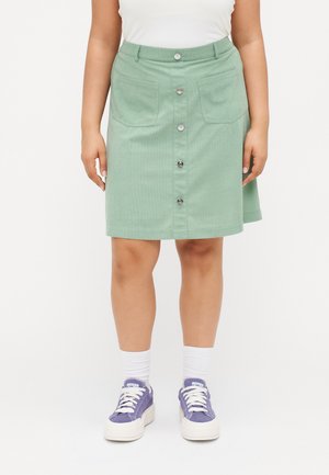 CARAMAZING PULL UP SKIRT  - A-vonalú szoknya - green