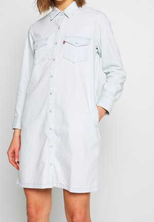 Denim dress - light-blue denim