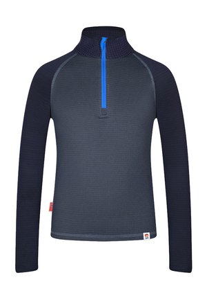 TROLLKIDS, KIDS RAULAND HALF ZIP UNISEX - Langarmshirt - electric blue/navy