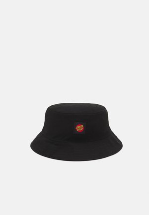 CLASSIC LABEL BUCKET HAT UNISEX - Hattu - black