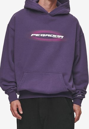 Felpa con cappuccio - purple