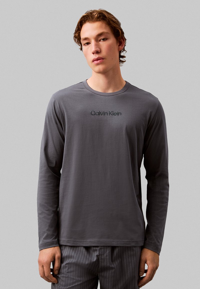 Calvin Klein Underwear LOGO - Camiseta de pijama - turbulence