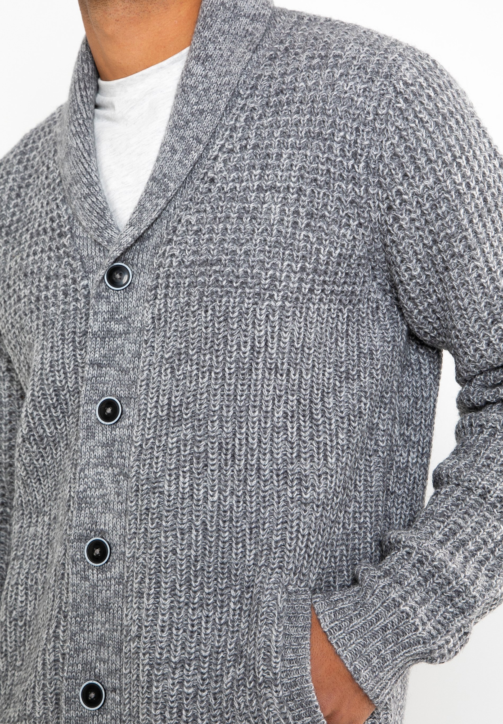 threadbare cardigan
