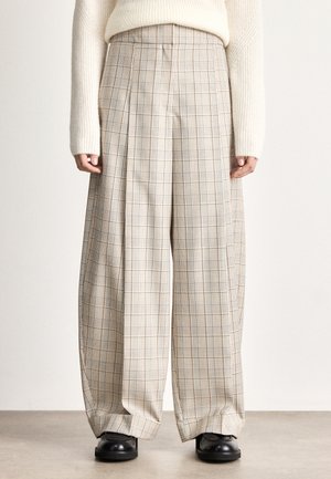 TELDA - Nohavice - beige/black