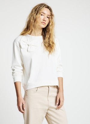 Sweatshirt - bianco lana