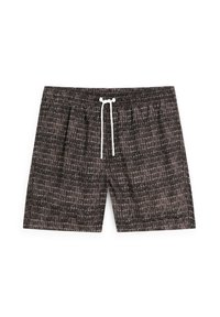 PRINTED - Shorts da mare - bordeaux