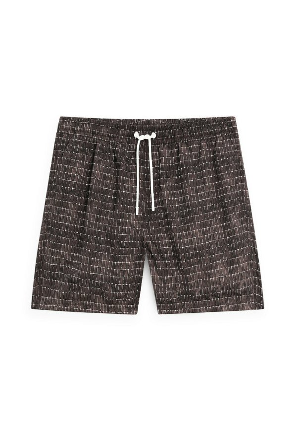 PRINTED - Swimming shorts - bordeaux