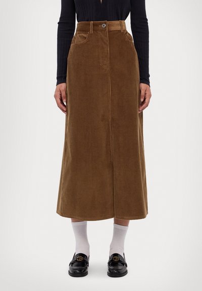 Weekend Max Mara GHIOTTO - Gonna lunga - nocciola