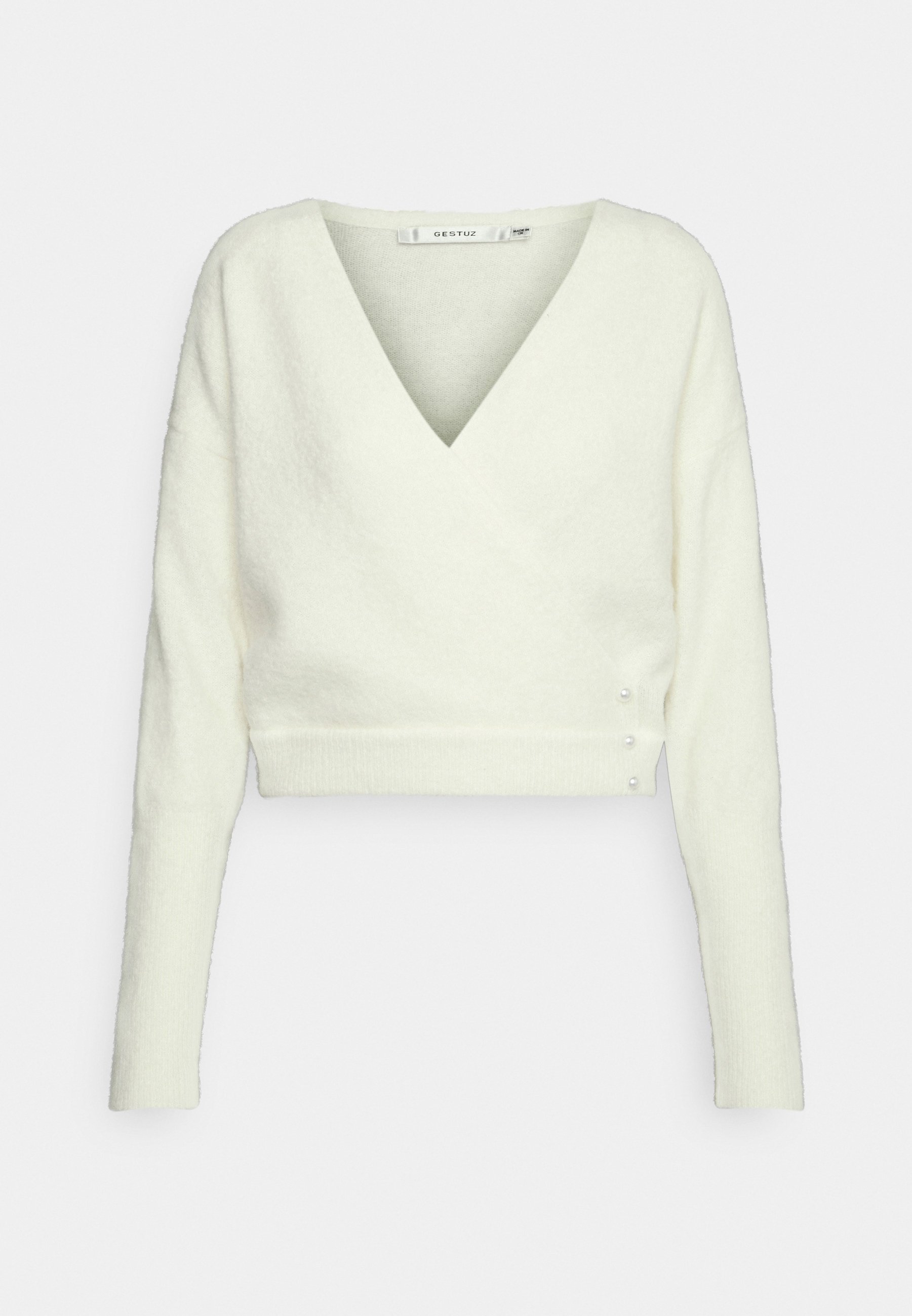 Gestuz ALPHAGZ CROSS - Jumper - ivory 
