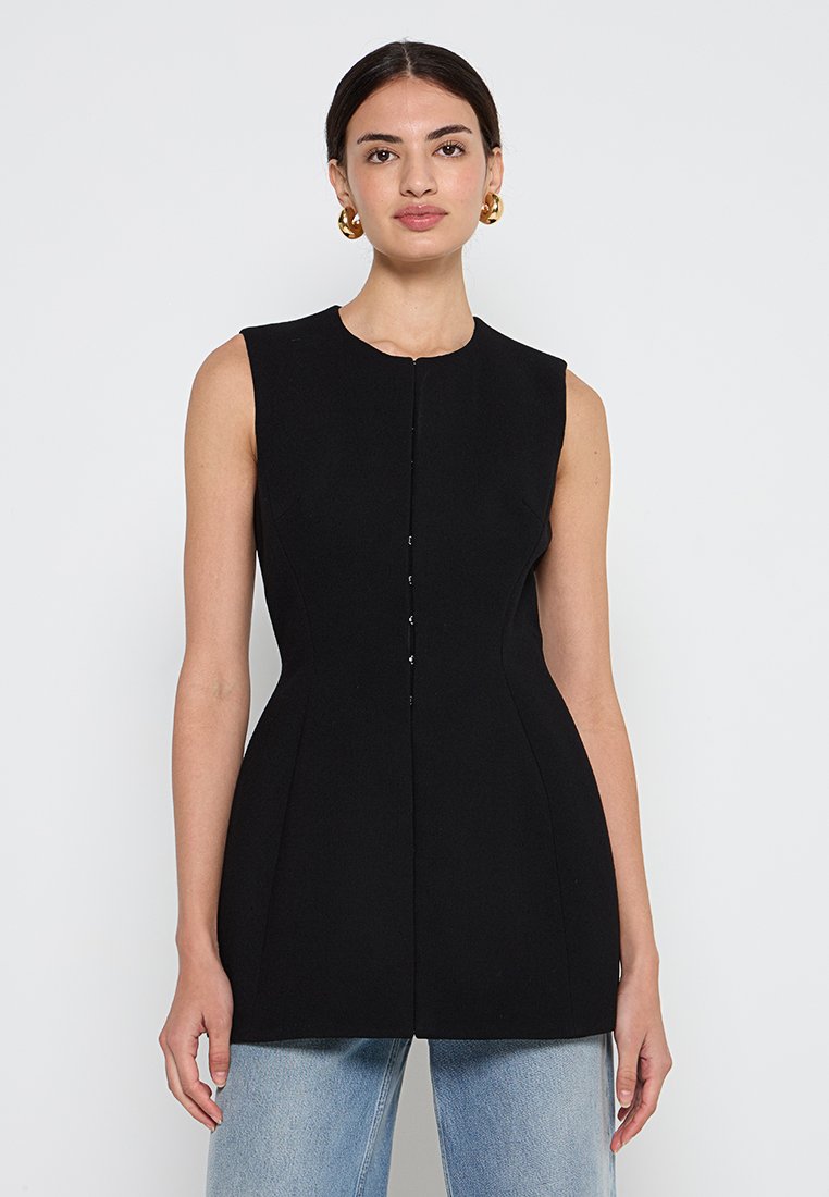 TORY BURCH Bodywarmer zwart