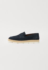 Unselected, dark blue