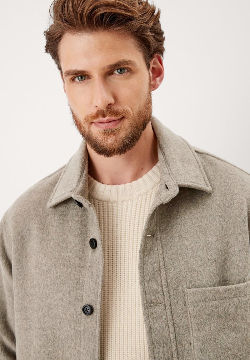Herren Leichte Jacken | s.Oliver Jeansjacke beige melange/beige-meliert - NF12723 Herren Leichte Jacken | s.Oliver Jeansjacke beige melange/beige-meliert - NF12723