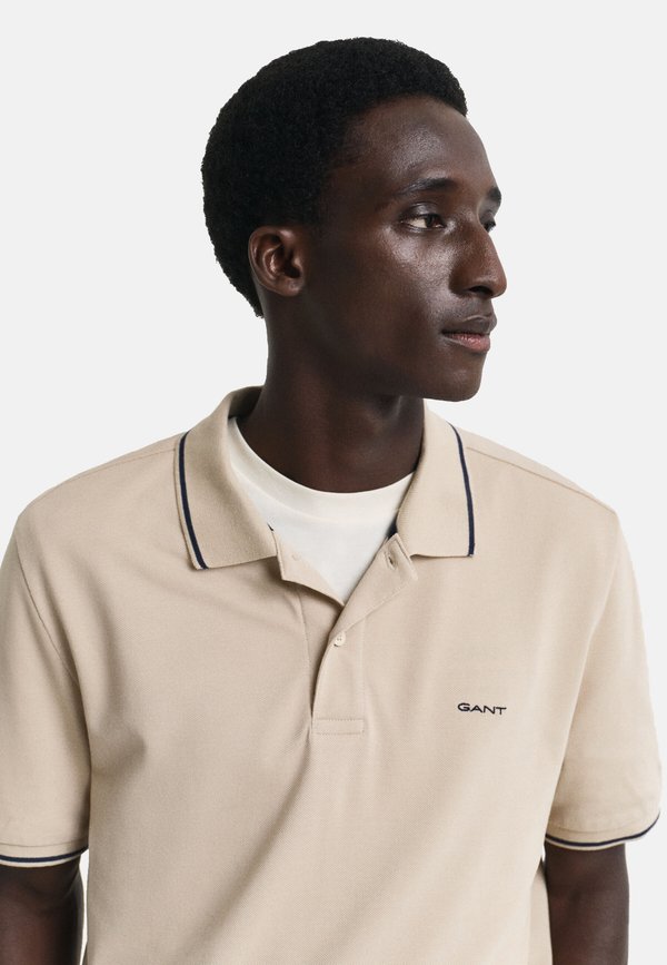 Polo shirt - beige dry sand2