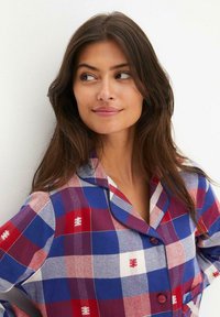 bonprix MIT KNOPFLEISTE - Camicia da notte - red