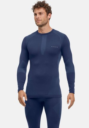FALKE WARM LONGSLEEVED SHIRT MILD TO COLD TEMPERATURES - Hemd - space blue