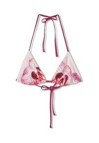 FLORAL - Bikini top - light pink