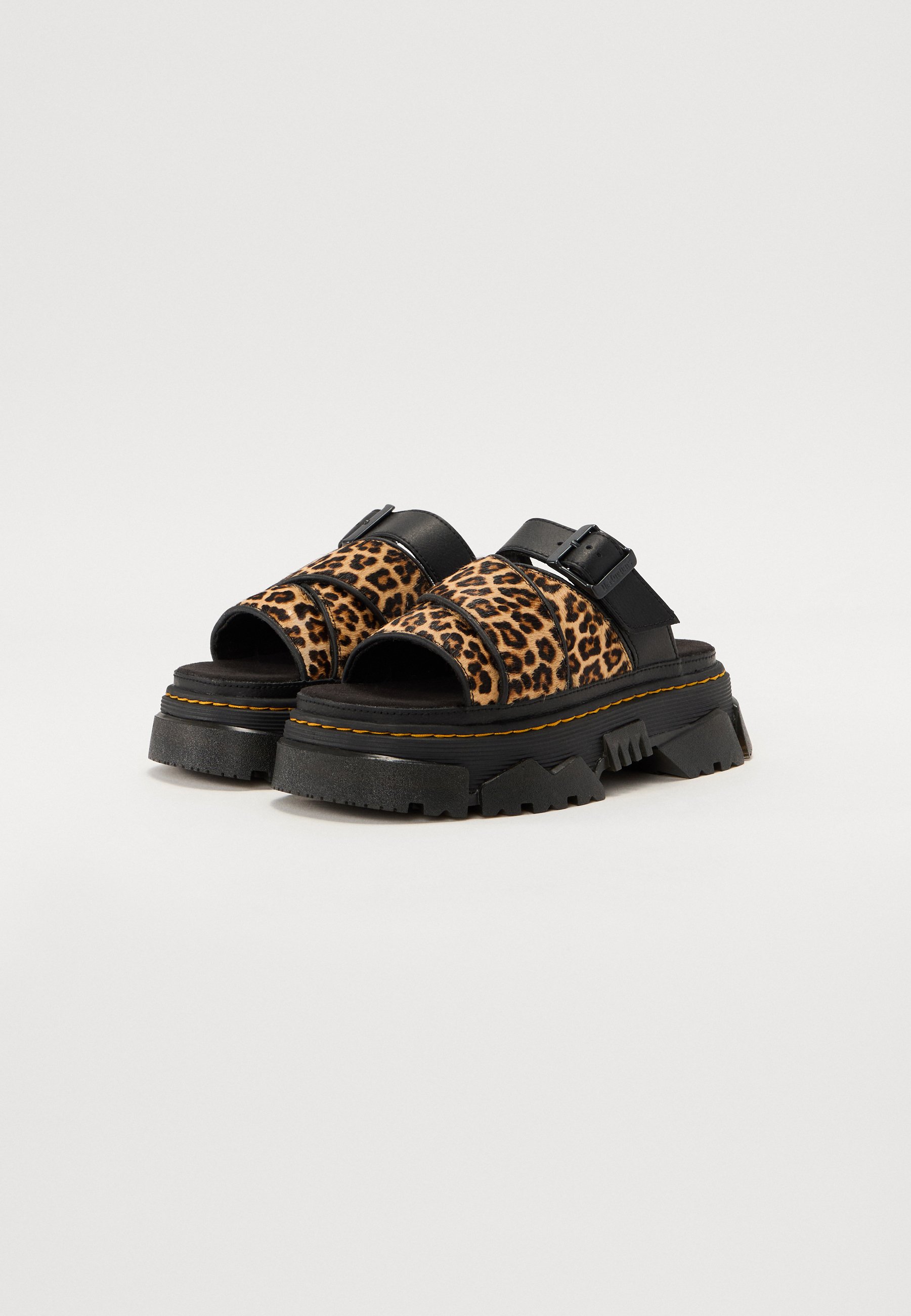 Dr. Martens☆Mattison Leather Slide Sandals サンダル【UK発】 Dr. Martens MATTISON SLIDE - Platform sandals - light tan