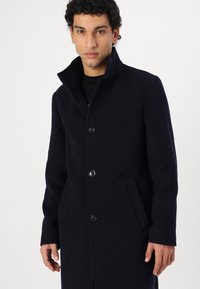 Tommy Hilfiger STAND COLLAR MIX COAT - Klasičan kaput - desert sky