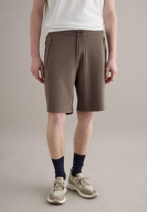 REGULAR FIT STRETCH - Jogginghose - light brown