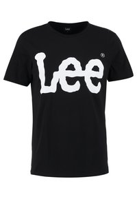 Lee LOGO TEE - Camiseta estampada - black