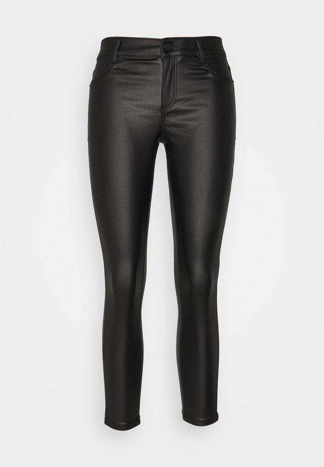 COATED FRANKIE - Jeansy Skinny Fit - black