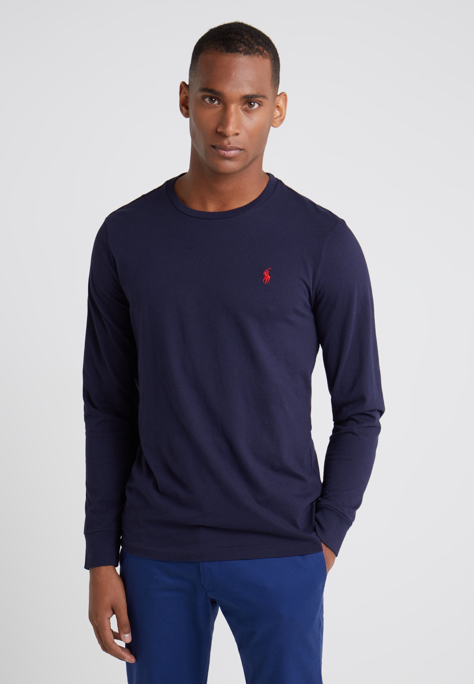 Ud over Allergi forbrug Polo Ralph Lauren LONG SLEEVE - Langærmede T-shirts - ink/mørkeblå -  Zalando.dk