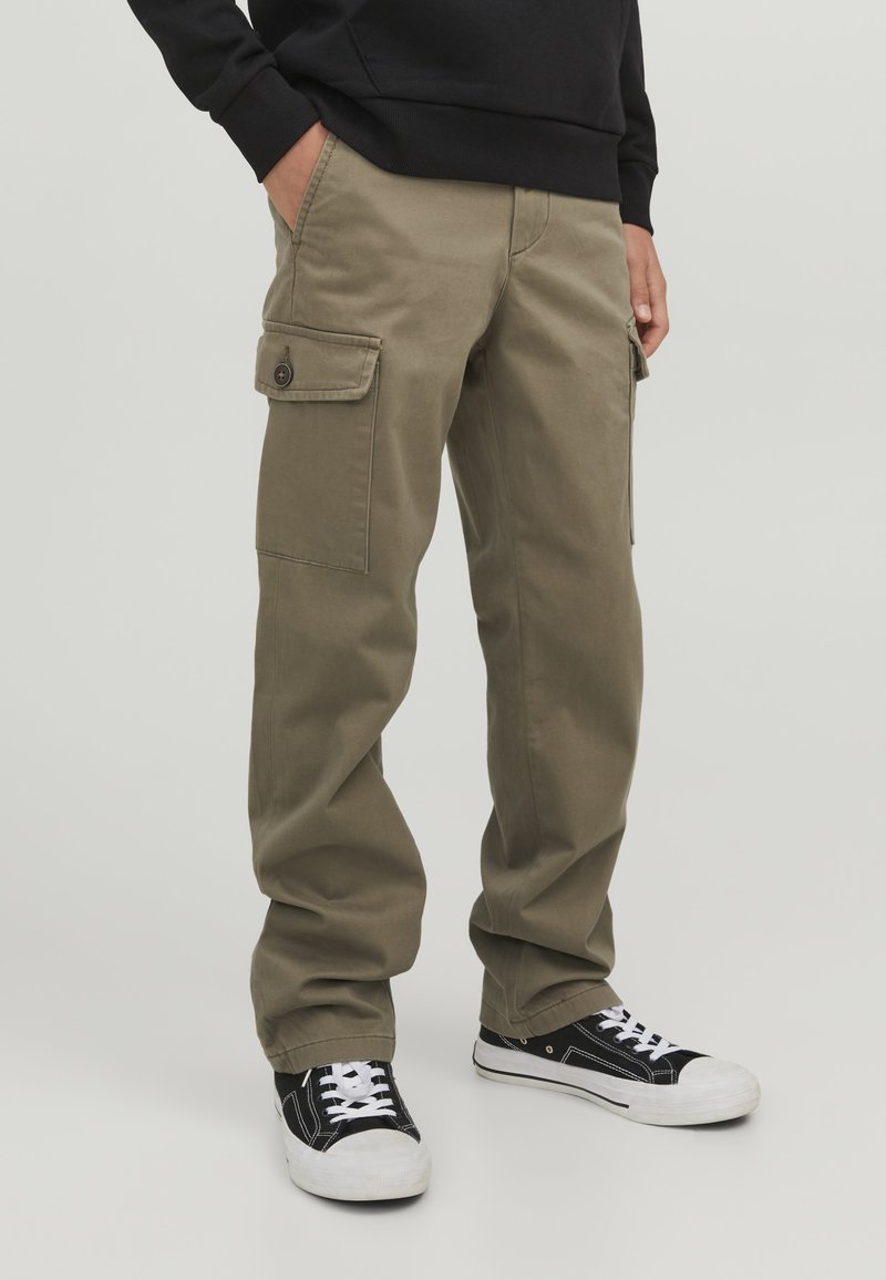 Jack & Jones Junior OLLIE BOWIE - Cargohose - beige