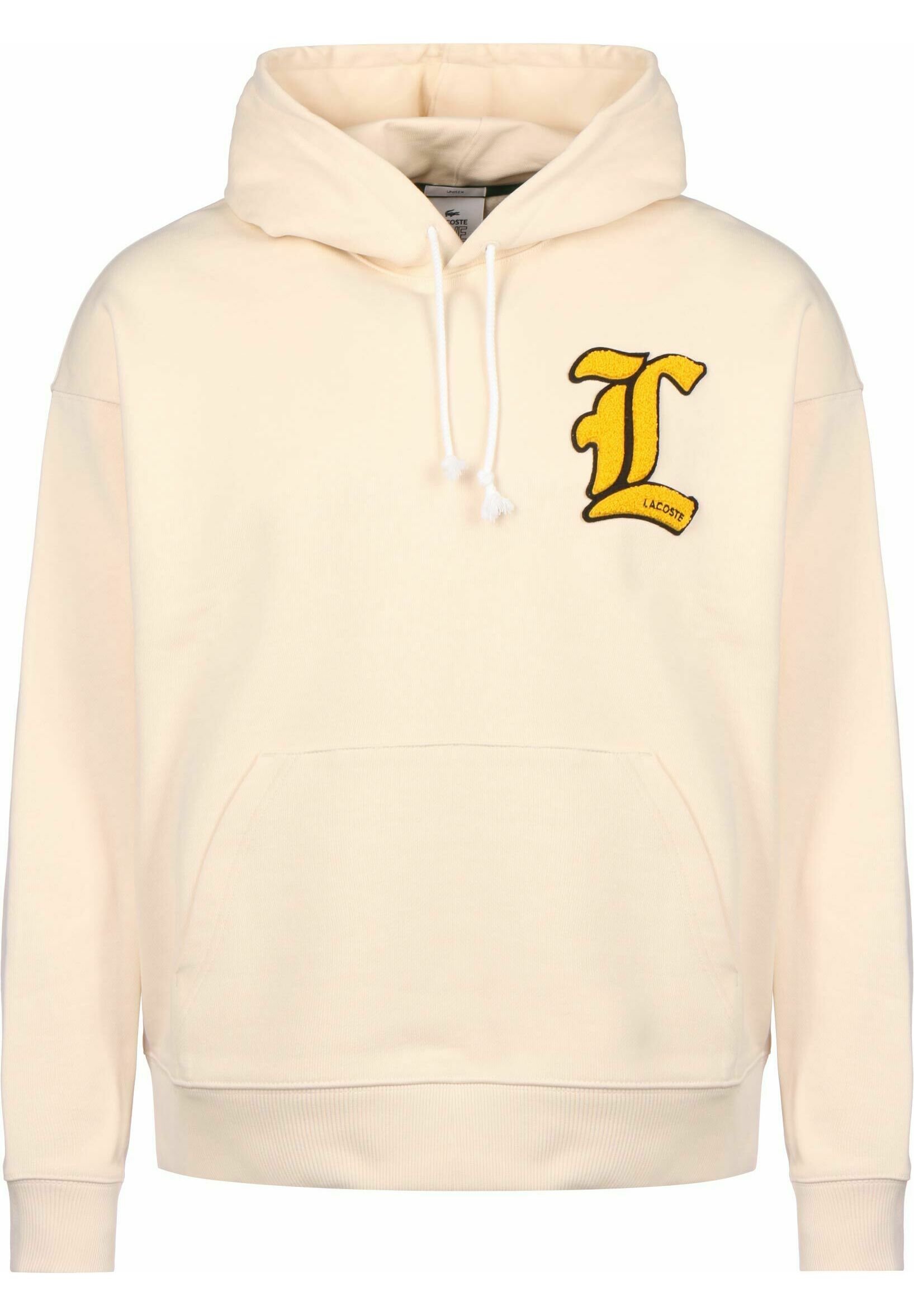 Lacoste LIVE Felpa con cappuccio - beige - Zalando.it