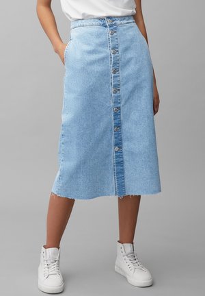 Gonna a campana - light blue