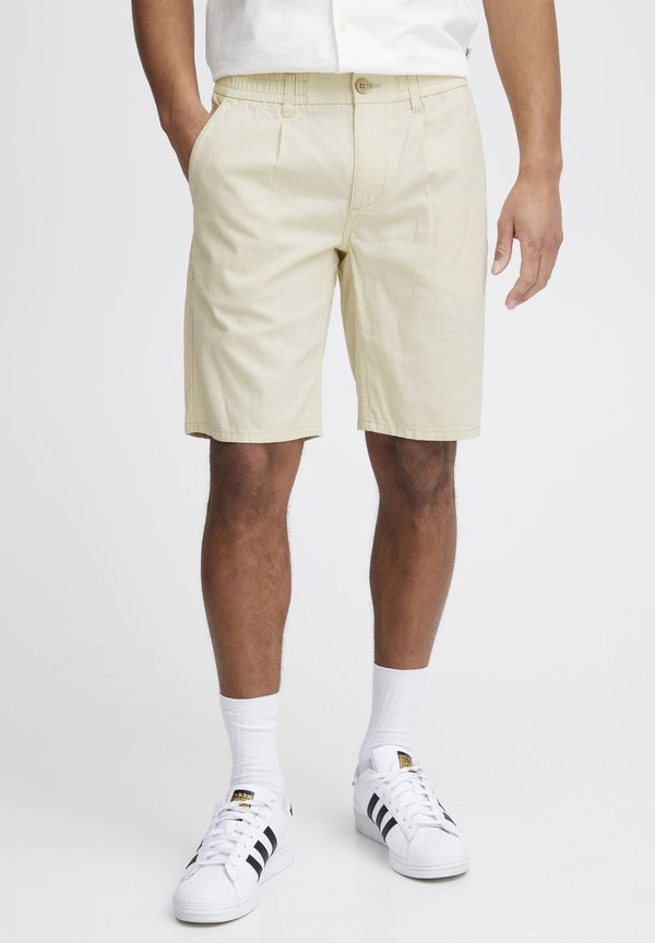 BHWOVEN LINEN MIX - Shorts - oyster gray