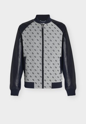Guess, MONOGRAM BOMBER - Blouson Bomber - blue