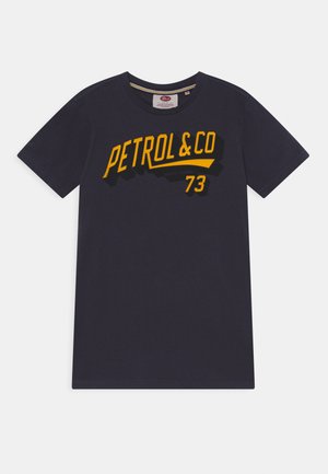 Print T-shirt - raven grey