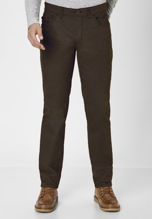 UND MUSTER - Trousers - brown